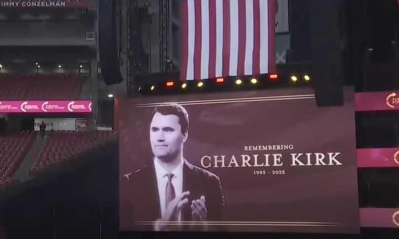 Charlie Kirk memorial service